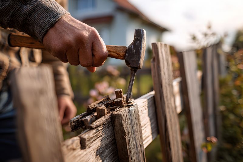 Fence Hinge Repair detail
